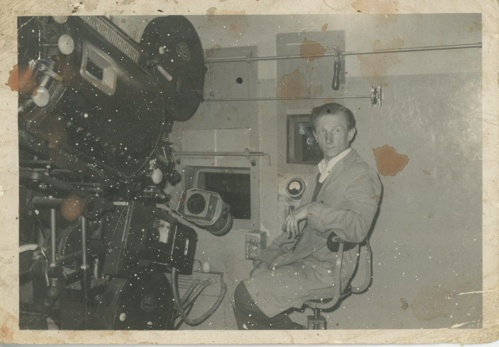 Projectionist, Coatbridge Regal, 1968