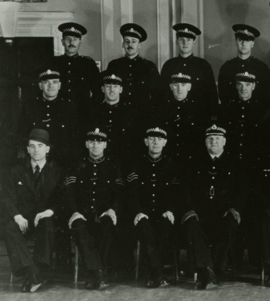 Airdrie Burgh Police, around 1900