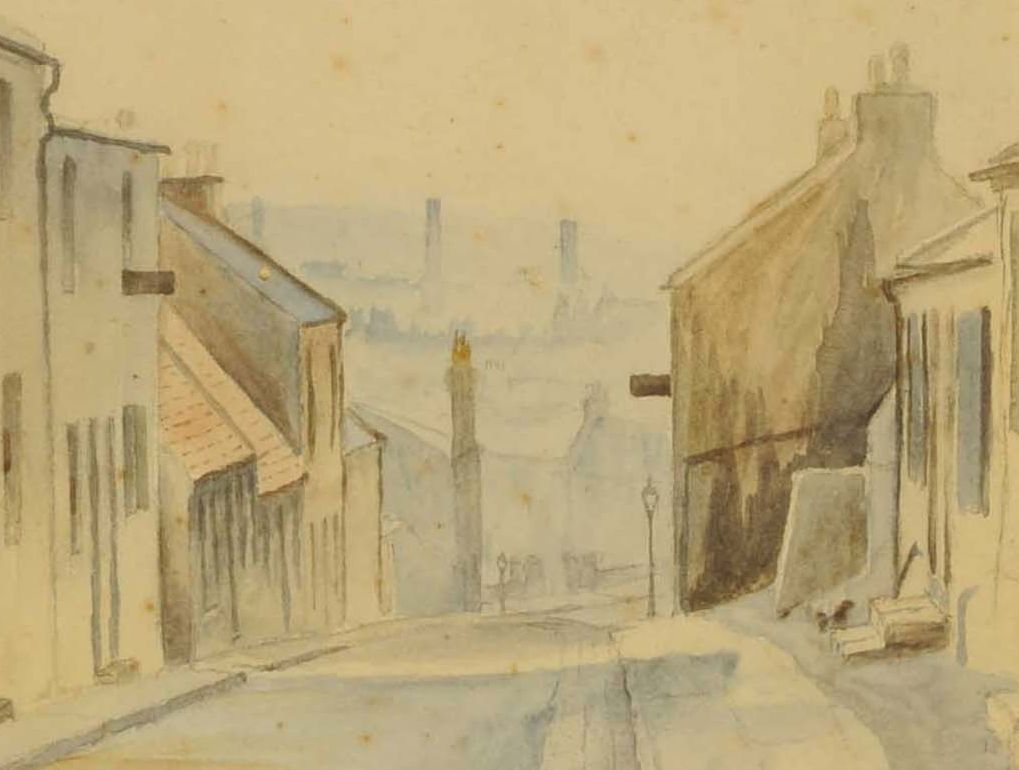 Detail of Wellwynd by Charles Sheldrake, 1909