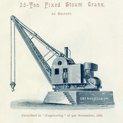 Detail from promotional booklet published by George Russell & Co, Alpha Works, Motherwell