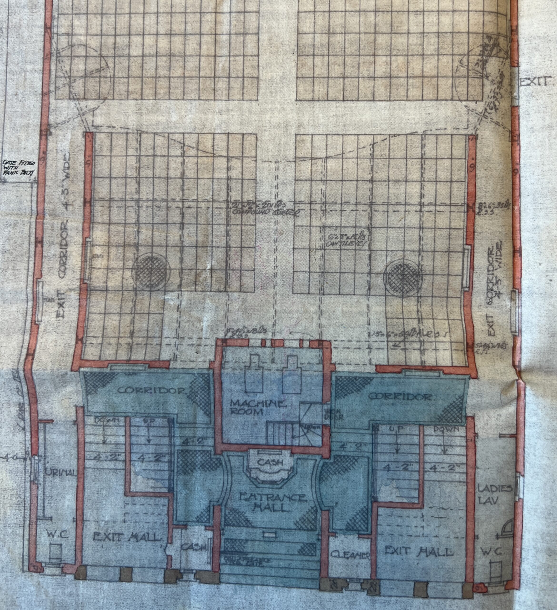 Wishaw Cinema Building Plans, Reference Number UJ/1/07/9/00906