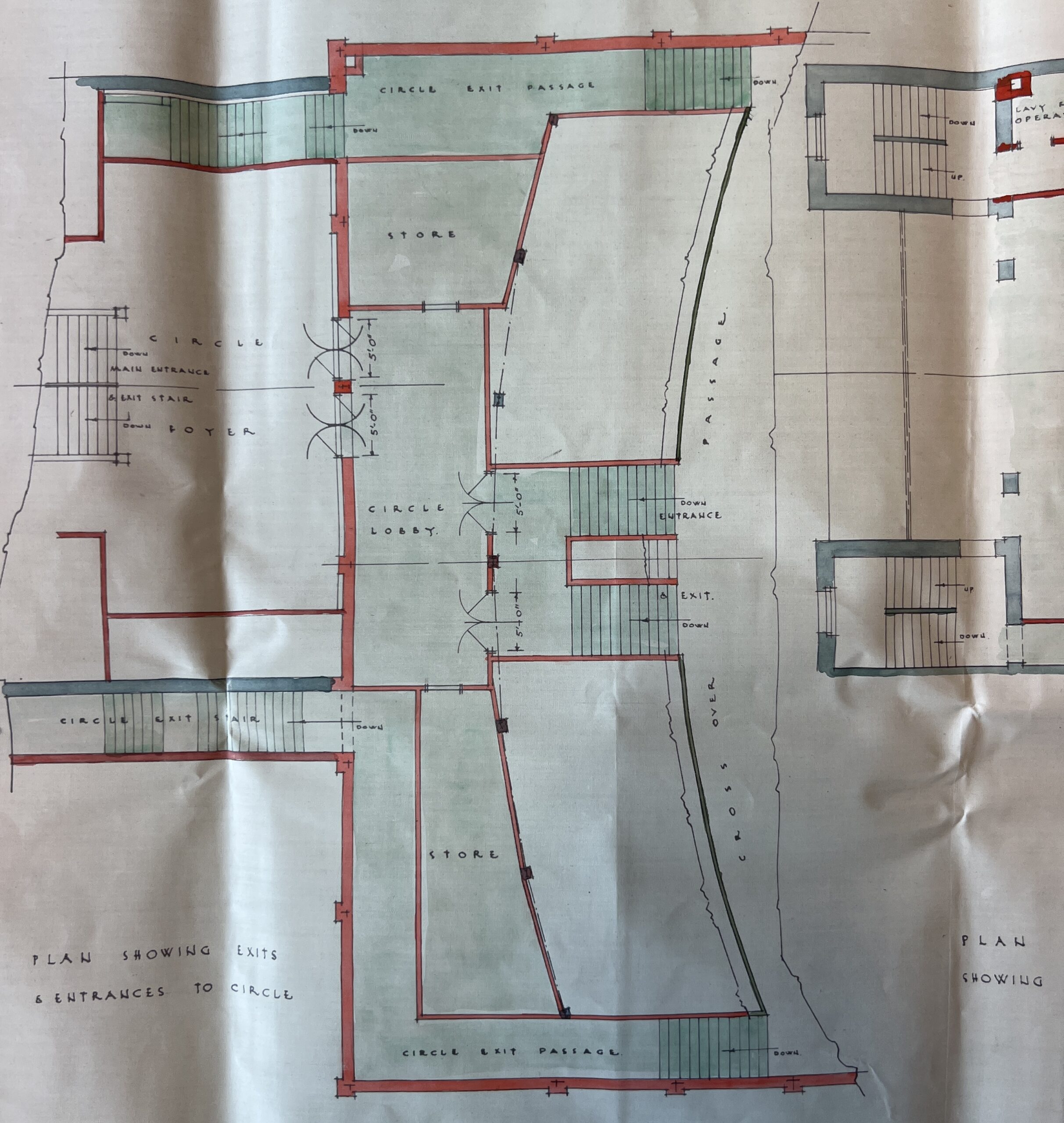 The Regal Cinema Building Plans, Reference Number: UJ/1/07/9/02485