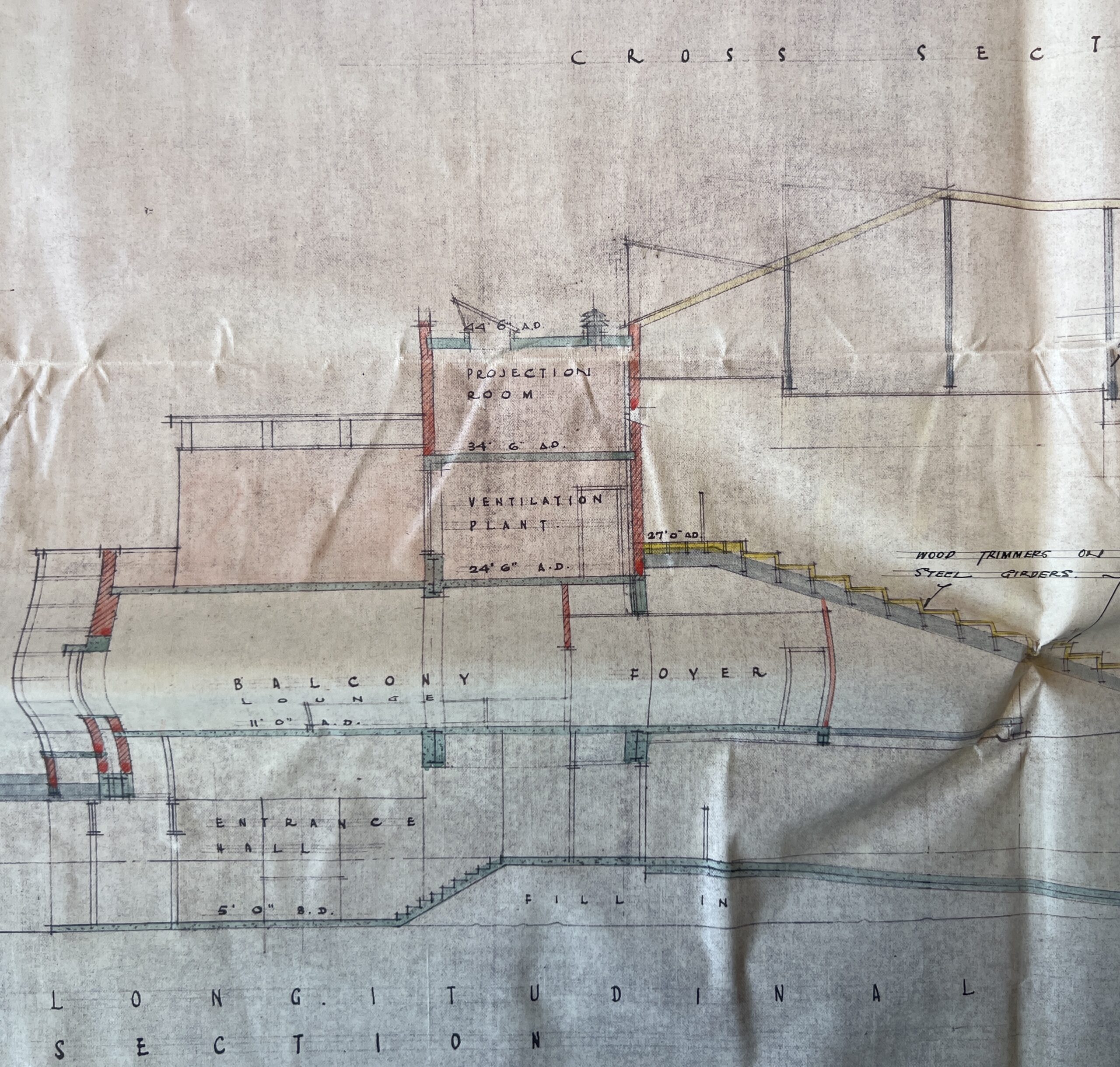 The Odeon Cinema Building Plans, Reference Number: UJ/1/07/9/02590